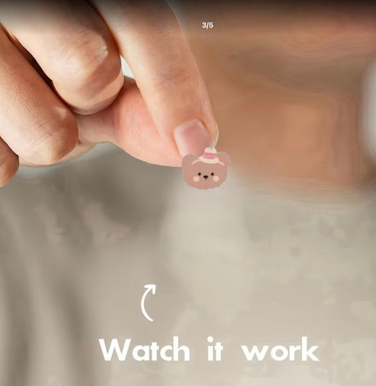 Parches para grano Kawaii