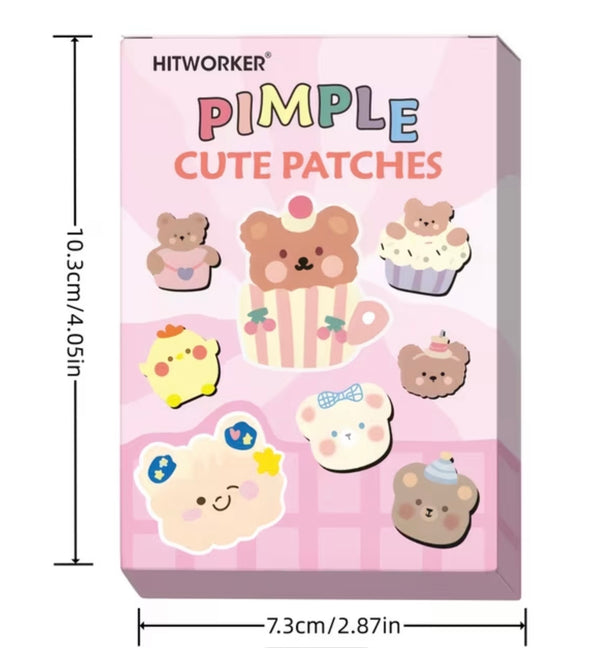 Parches para grano Kawaii