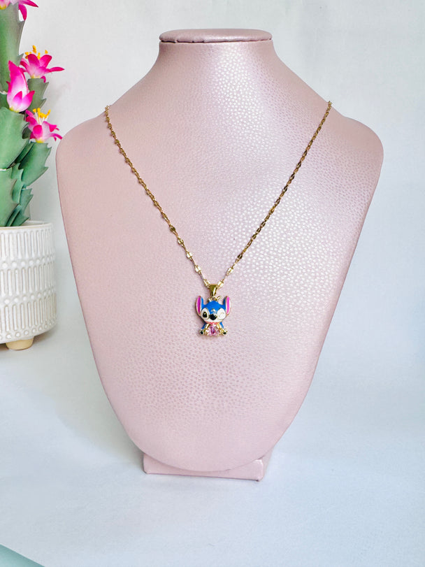 Collar personaje rosado