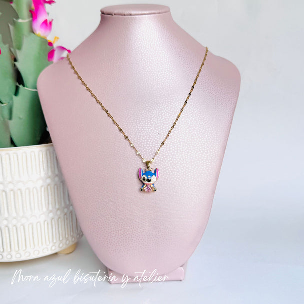 Collar personaje rosado